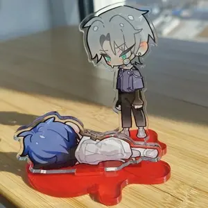 New Acrylic Stand Ivan Till Q Version Figure Display Alien Stage Anime Goods Collection Desk Decor Ornament Accesorios Gift
