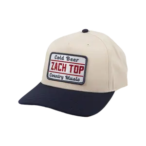 Cold Beer & Country Music Cream Hat
