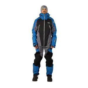 Black / Snorkel Blue Mens Rise Mono Suit