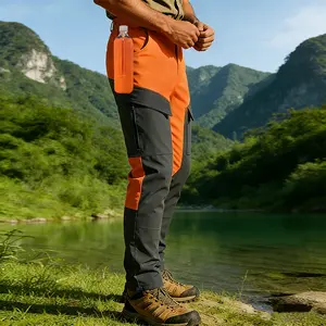 Men’s summer lightweight side-ventilated insulated utility pants suitable for outdoor activities, indoor activities, work, daily leisure, and various sports scenarios.