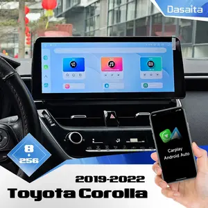 Dasaita 12.3" TouchScreen Android 13 Car Stereo for Toyota Corolla 2019-2022 2K
