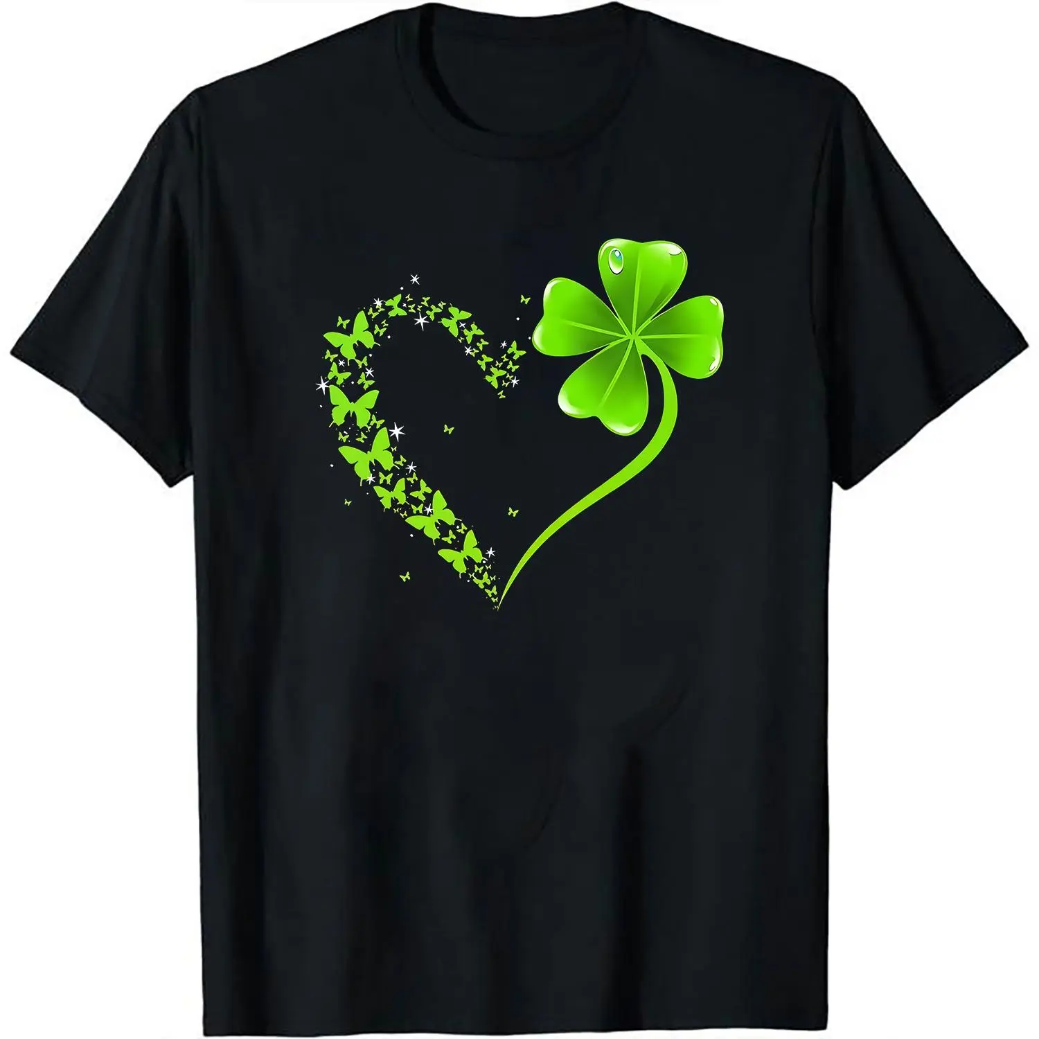 Women's Soft Cotton St. Patrick's Day T-Shirt - Unisex Short Sleeve Crewneck, Casual Fashion Wear, Comfortable Irish Holiday Top for Men