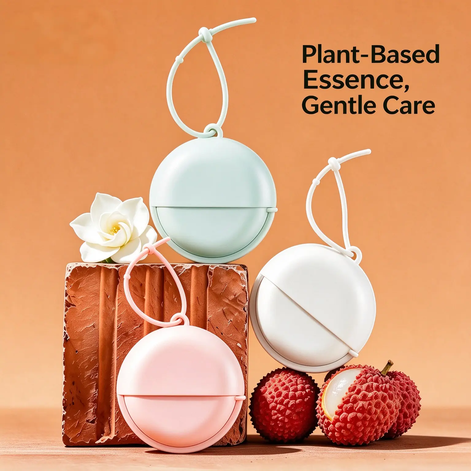 Plant-Based Essence Gentle Care Portable Travel Essential Oil Diffuser for Home & Office Use
