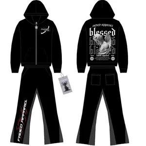 FADED APPAREL ANGEL BLACK TRACKSUIT