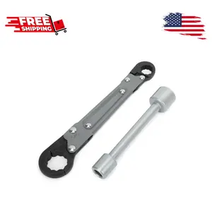 Plumbing Tools Angle Stop Wrench Kit – Adjustable Wrench Professional Plumber Tools