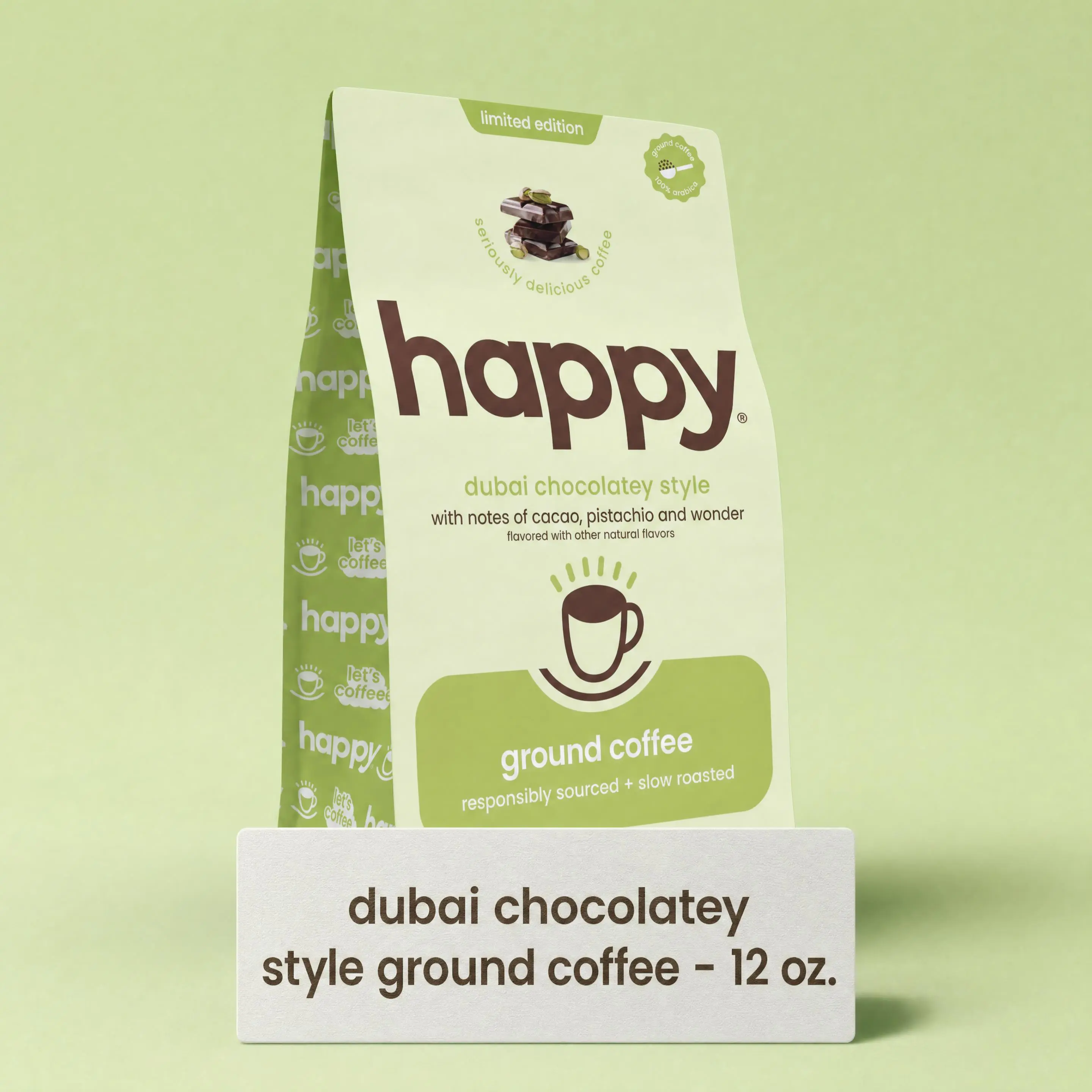 Limited Edition Dubai Chocolatey Style Flavored Ground Coffee - 12 oz