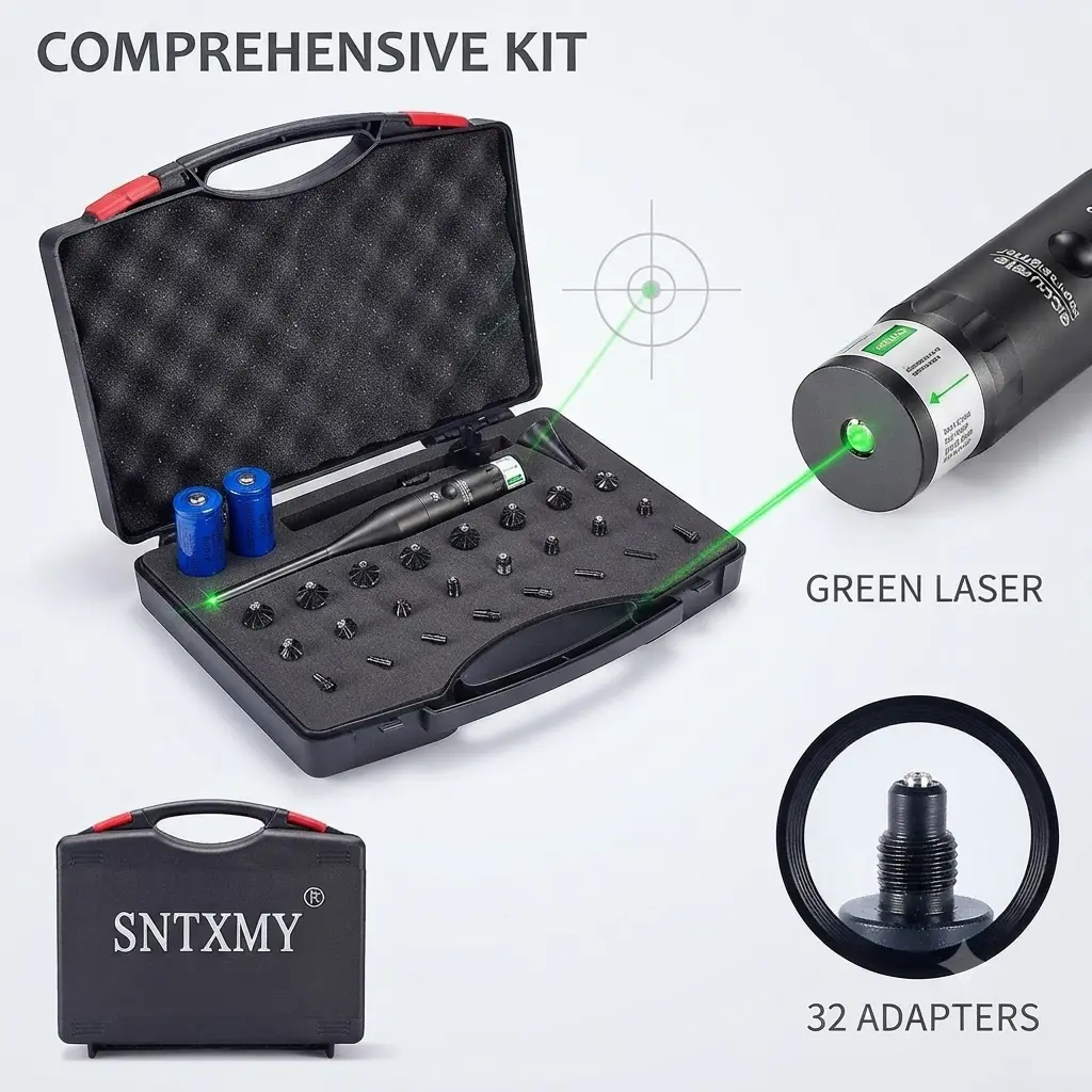 Green Positioning Laser Multitool Kit, Precision Optical Position Adjustment Hardware Set