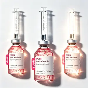 Sungboon Editor PDRN Glow Boost Ampoule | Rejuvenating Face Serum for Radient Glass Skin, Wrinkle and Fine Line Treatment, Firming, and Deep Hydration, Korean Skincare