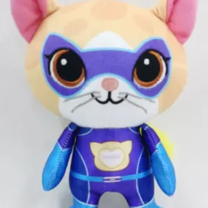 Superkitties Plush Toy Set, Adorable Superhero Cat Dolls, Soft High-Quality Plush, Ideal Gift for Kids and Collectors, Superkitties Fans