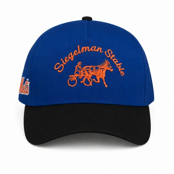 2026 Siegelman Stable Mets Hat Golf Cap Pattern Adjustable Lightweight Snapback - zoewinterdavis