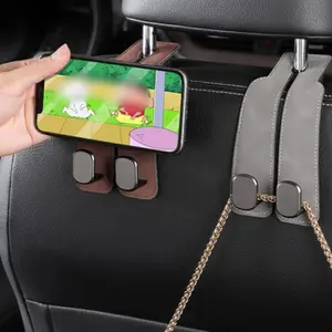 Car Seat Back Hook, 2 Counts Car Seat Back Hanger, Multifunctional Car Storage Hook, Car Interior Accessories for Women & Girls, Car Organizer