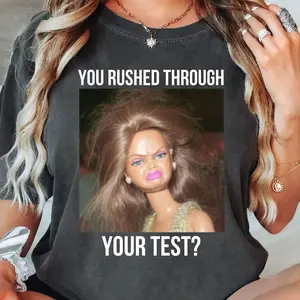 Test Day Teacher Shirt, State Testing TShirt, Test Coordinator Final Exam Week Teacher Team T-Shirt, Funny Retro Doll Meme C2GGH