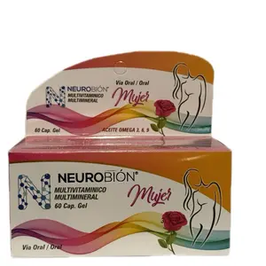 Neorobion para la Mujer Caja con 60 capsula en gel ,Multivitaminico + Multimineral
