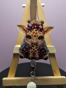 Starry Giraffe Badge
