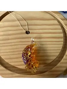 Handmade colored glaze products and pendants ((without rope), artificial crystal, DIY jewelry making, diy pendant, diy bracelet, etc. - elegant necklace accessories and handicrafts
