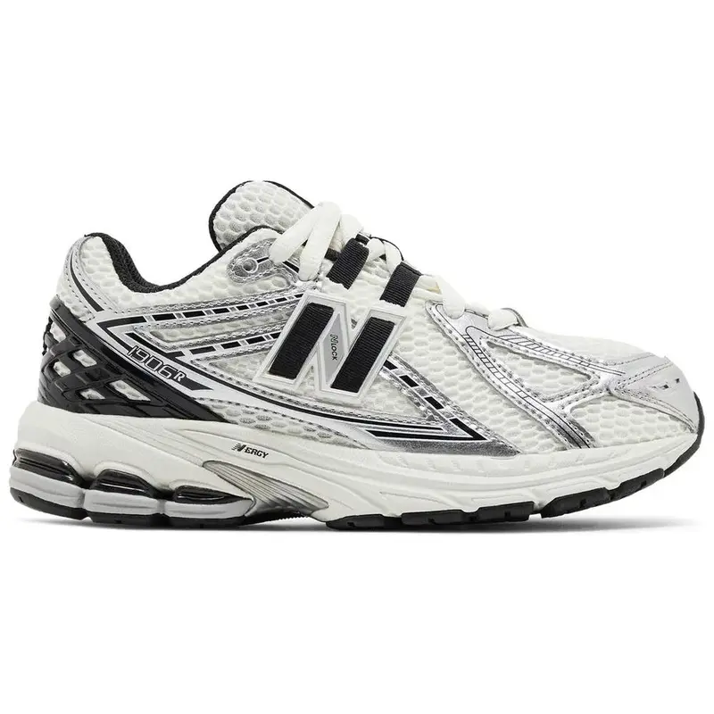 New Balance 1906R Silver Metallic Black Youth / Women's Perfect Casual Daily Lifestyle Sneaker Fashion Footwear Gym Walking Shoe Running Sneaker Girl