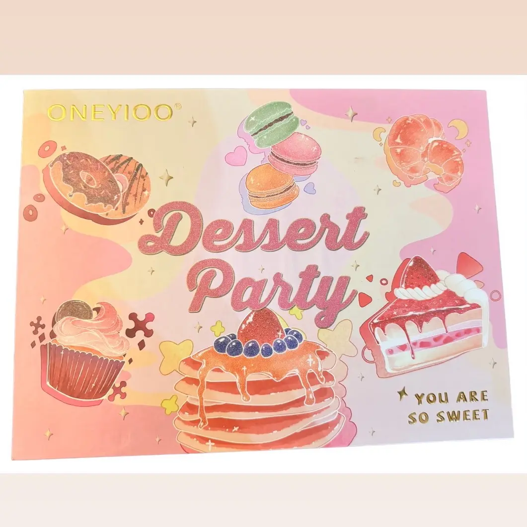 ONEY100-Dessert Party 71 Rich Pigment Palette -Eyeshadow/Highlighter/Bronzer/Blush-Cosmetics