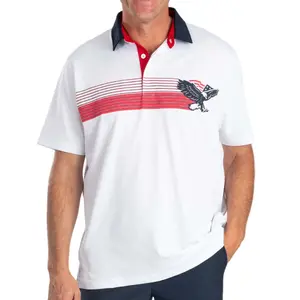 Men's Puma Golf Volition Eagle's Flight Polo Athletic Sports Clothing Athletic Top