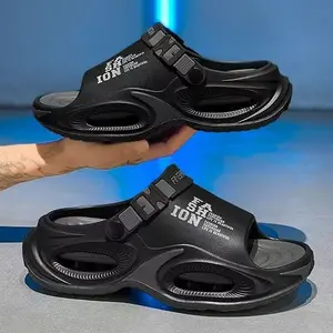 Men's Sandals And Slippers- Can Be Worn Twice for Summer Men's Outings- Durable, Thick Bottom, Anti Slip, High Quality, Cool Slippers