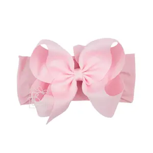 Large 5.5 Bow with Wide Nylon Headband