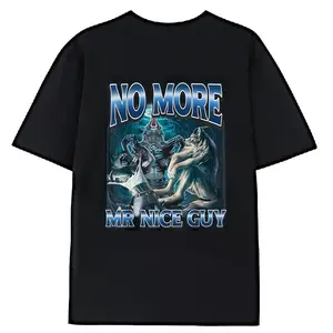 Stop Being a 'Mr. Nice Guy' and Embrace the Funny 'Alpha Wolf' Meme. Alpha Male Wolf T-Shirt 100% Premium Cotton T-shirt