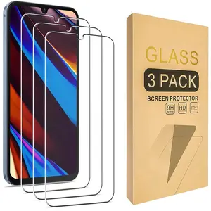 Tempered Glass Screen Protector, 3 Counts Anti-scratch Phone Screen Protector, Phone Accessories Compatible with Samsung Galaxy A15 5G / A15