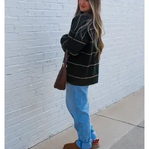 Evergreen Striped Sweater