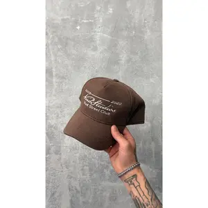 VOID Street Club – Brown Embroidered Baseball Cap