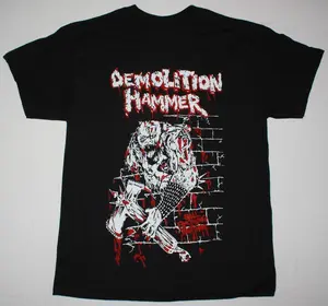 Demolition Hammer band T-Shirt US Size: S-6XL, All Colors, Gift for Women Men, Made In USA, 100% cotton, Classic Fit, Unisex T-Shirt