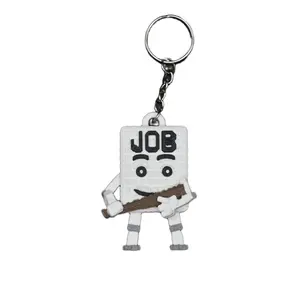 Brainrot Edition Job Job Job Sahur Keychain Toy Funny Meme Collectible Steal a Brainrot Durable Material Perfect Gift for Memes Fans