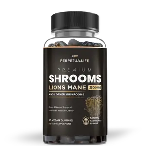 Lion's Mane Gummies - w Turkey Tail and 9 other Premium Mushrooms.