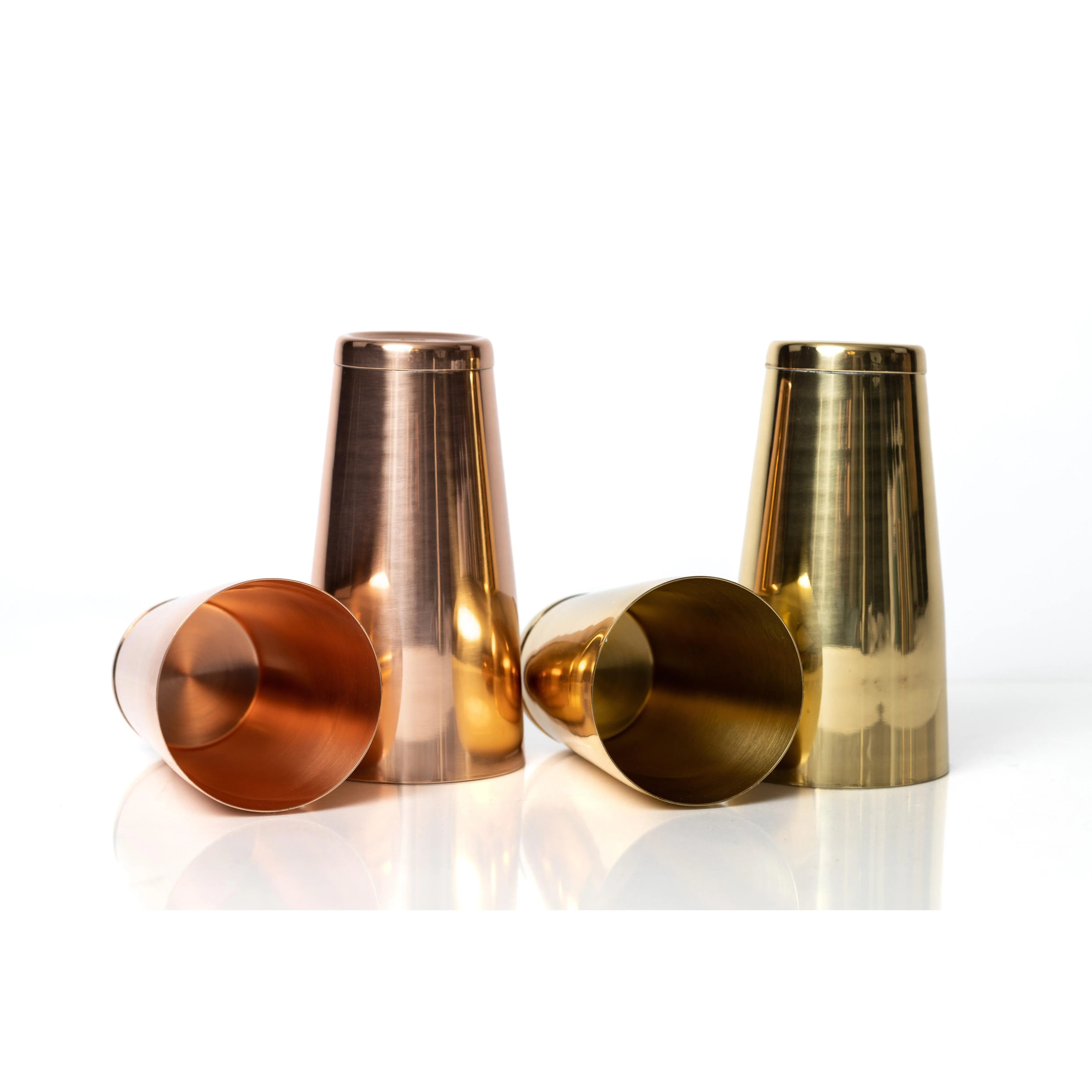 Solid 100% Copper and 100% Brass Shakers