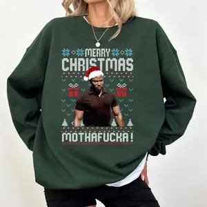 Surprise Motherfcka Vintage Christmas Shirt Sweatshirt Hoodie