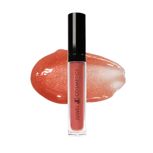 Juwel Cosmetics Ultra Lip Gloss, Gloss for Dry Lips, High Shine, Smooth Finish Moisturizing Lip Gloss with Beeswax, Castor Oil and Vitamin E, Vegan, Talc-free