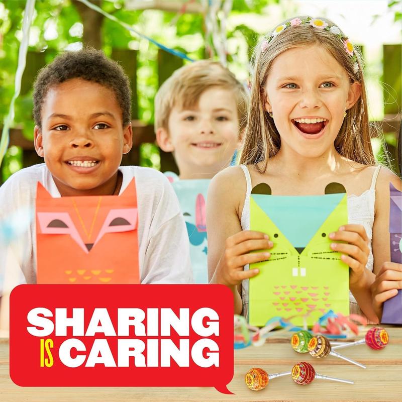 Chupa Chups ‘Best Of’ Halloween Trick or Treat Candy Lollipop Variety Assortment, 5 Flavors, Individually Wrapped Bulk Candy for Adults & Kids, 25.3 oz Drum (60 Suckers)