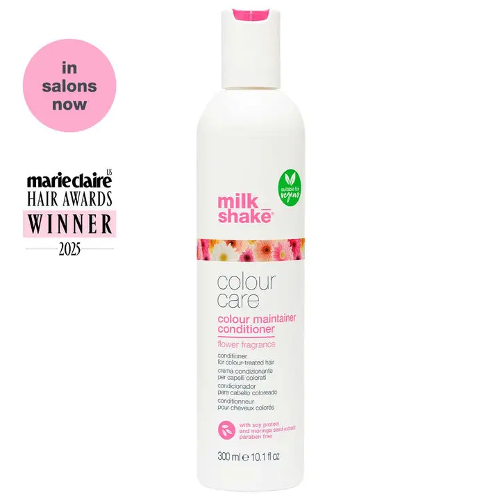 milk_shake color maintainer conditioner – flower fragrance | vegan care for color-treated hair | hydrates, softens & protects with soy proteins & hyaluronic acid