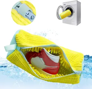 1 Pc Laundry Shoe Bag Shoe Washing Machine Bag Bathroom Accessories Sneakers Washing Bags for Washer and Dryer Laundry Bags