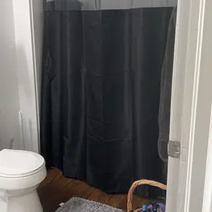 Room Decor Waffle Pattern Shower Curtain, 1 Count Modern Simple Bathroom Curtain with Snap in Liner Set, Shower Curtain Liner, Bathroom Decor, Size Adaptability Bathroom Accessories for Hotel Salon Room Home Decor, Household Items