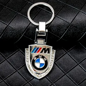 Bmw High-Quality 3D Metal Shield Keychain, Car Logo Key Ring, Automotive Key Holder, Durable and Stylish Accessory