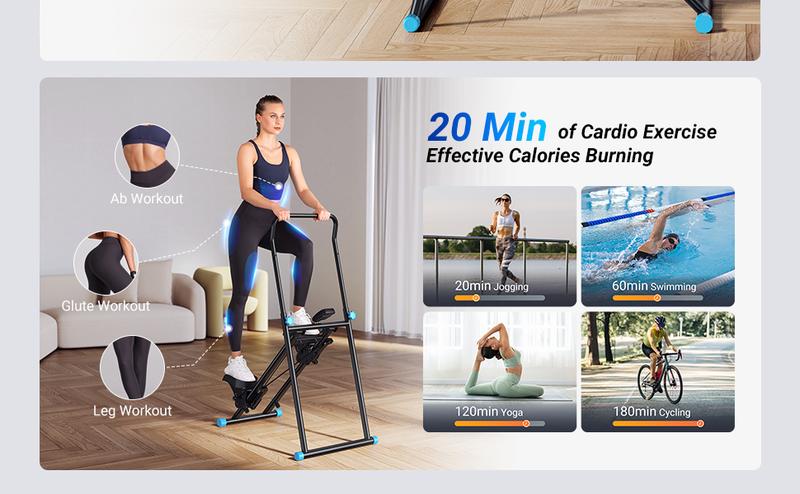 (Live Only)Special Link for Flash sale Merach Stair Stepper with Handlebar for Full-Body Workout, 300LBS Capacity, Compact Cardio Climber Exercise Machine with Adjustable Pedals, Vertical Climber for Home Gym, TikTokShopBlackFriday (Live Only)Special Link for Flash sale Merach Stair Stepper with Handlebar for Full-Body Workout, 300LBS Capacity, Compact Cardio Climber Exercise Machine with Adjustable Pedals, Vertical Climber for Home Gym, TikTokShopBlackFriday