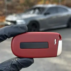 Red Luxury Key Shell for a HighEnd Fashion Statement