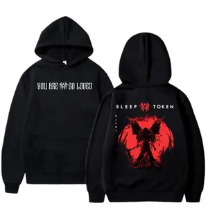 Sleep Token You Are So Loved Hoodie, Sweatshirt, T-Shirt, Sleep Token Reaper Angle Print Vintage Sweatshirt Hoodie, Gift for Fan, Even in Arcadia Band Merch, Metal Band Distro Graphic Tee