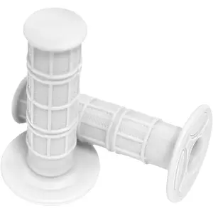 7/8" Practical Hand Grips For Motorcycle,Dirt Bike,Motocross Gel Handlebar 2Pc- White