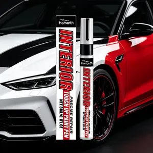Homonth Car Touch-Up Paint Pen – Perfect for Plastic Trim Scratch Repair, Restore Car Body Color, Fix Scratches & Chips, Easy to Use, Smooth Finish, Durable Auto Paint for Bumpers, Mirrors, Doors, Fast DIY Car Care