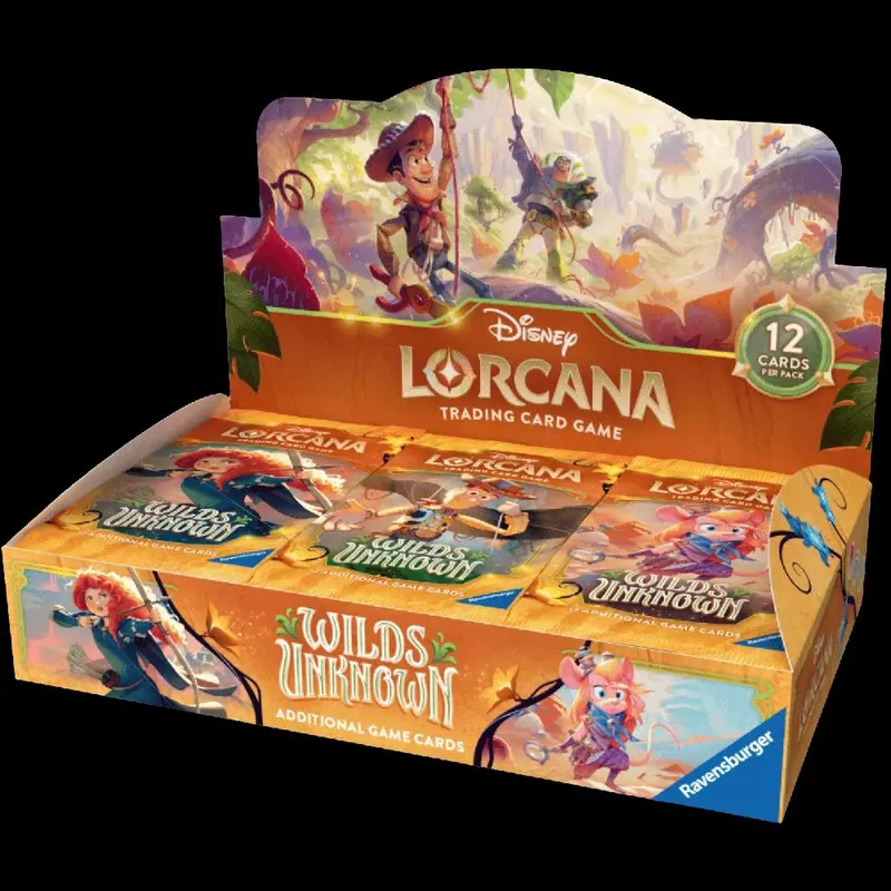 disney lorcana trading card game: chapter 1 starter blister bundle Disney Lorcana TCG: (1 Case) Japanese Booster Pack Into the Inklands B main image 1