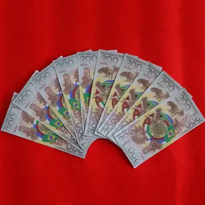 200 Face Value Gold Brick Commemorative Note, Russian Emperor Edition, Private Polymer, Collectible or Gift Item