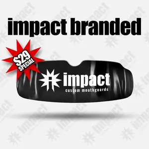 QuickFit IMPACT BRANDED Mouthguard - QUICKFIT To Your Mouth - Boil n Fit to your mouth