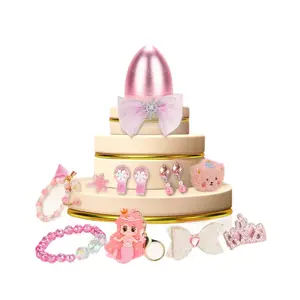Clever Brain Direct Sales Pink Golden Egg Princess Ornament Series - Perfect Birthday Gift, Reward, Street Vendor Blind Box