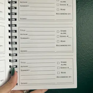 TBR (to be read) journal - room for 300 books