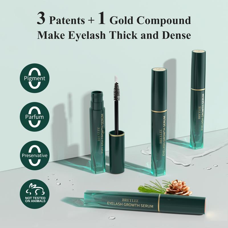 BREYLEE Eyelash Growth Serum New Eyelash Enhancer Longer Fuller Thicker Eyelash Extension Makeup 3 ml Skin Care Root Activation